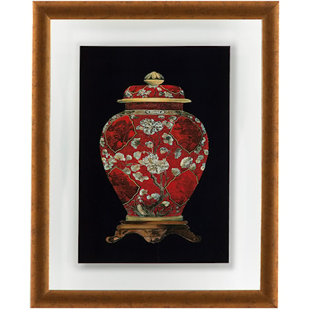 Red Porcelain Vase II